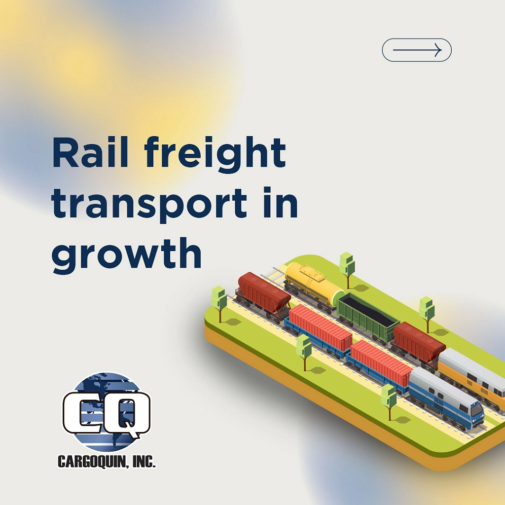 RAIL FREIGHT TRANSPORT IN GROWTH