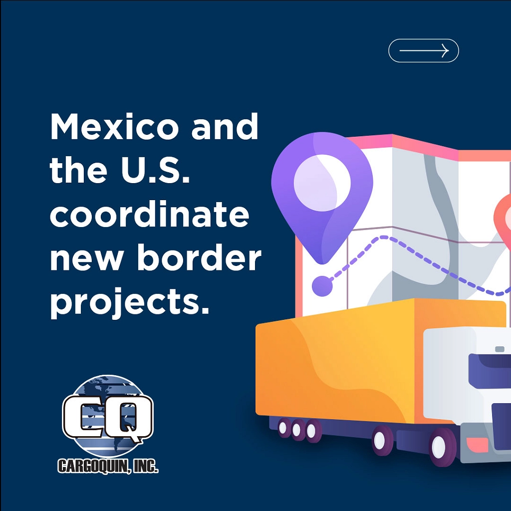 Mexico and the U.S. coordinate new border projects